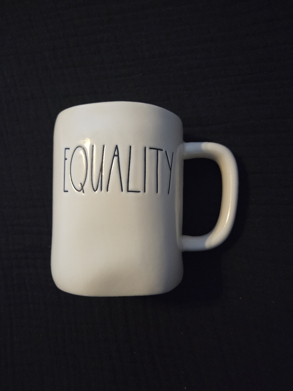 Rae Dunn White  EQUALITY Mug